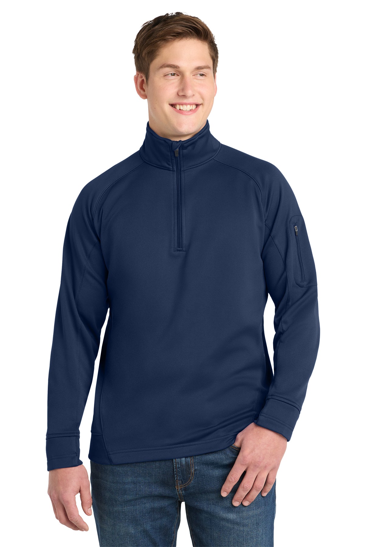 USACE Men's Sport-Tek Fleece 1/4-Zip Pullover