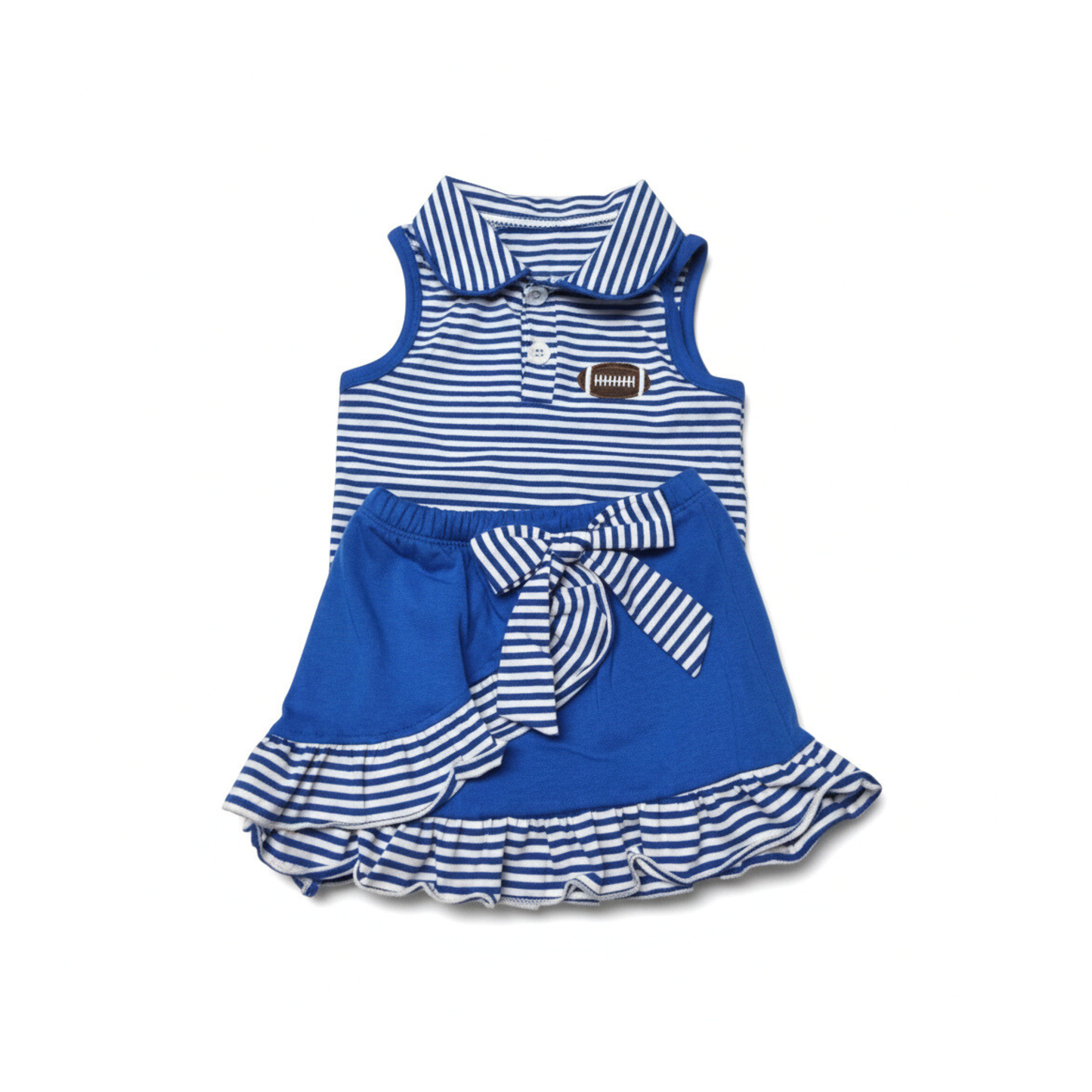 Gameday Cheer Sets- Purple/White & Blue/White