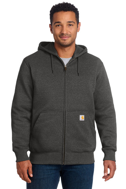 USACE Carhartt Rain Defender Heavyweight Hooded Zip-Front Sweatshirt