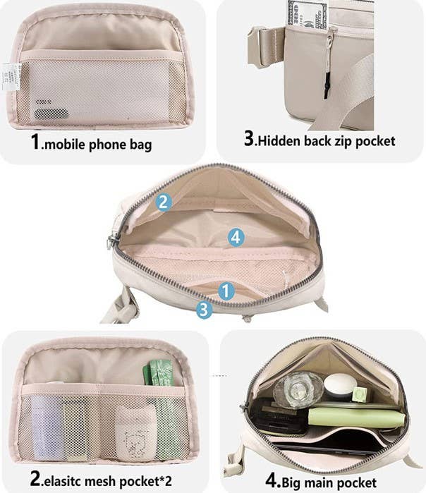 Cross Body Sling Fanny Pack |Lavender