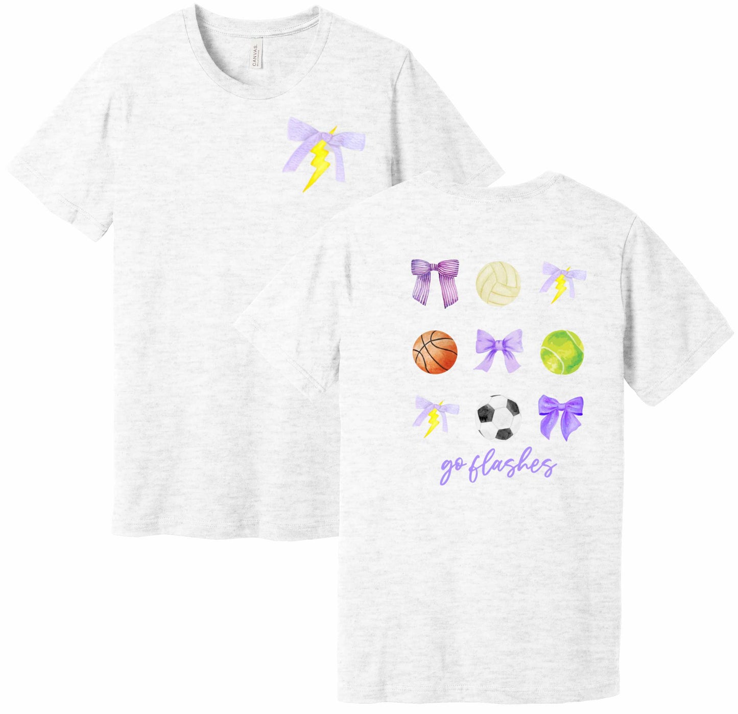 Watercolor Flash Tee