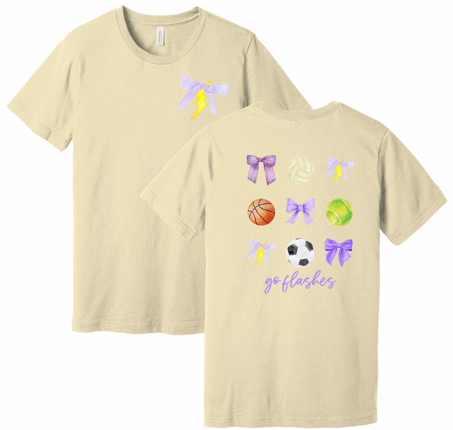Watercolor Flash Tee