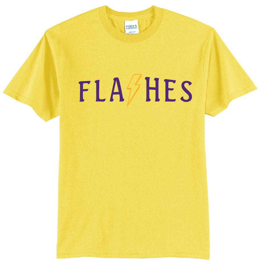 Flashes with Lightning Bolt Tee