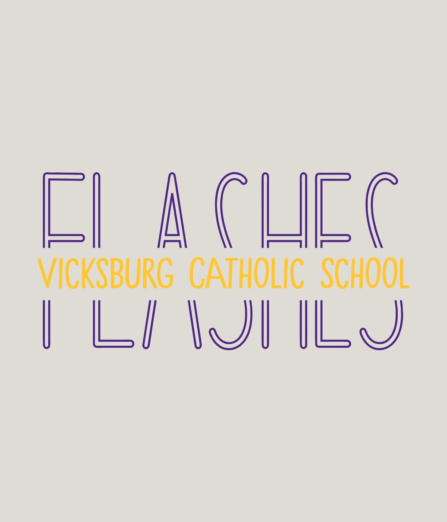 VCS Flashes Outline Tee