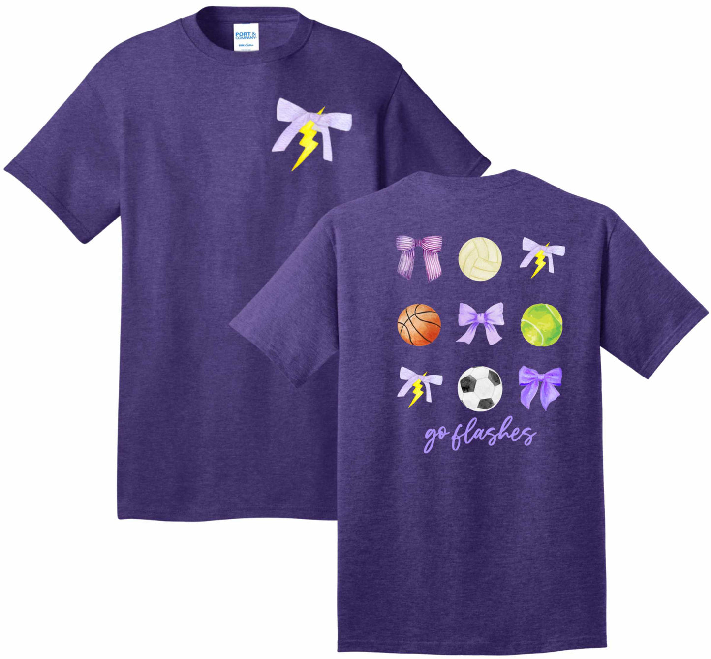 Watercolor Flash Tee