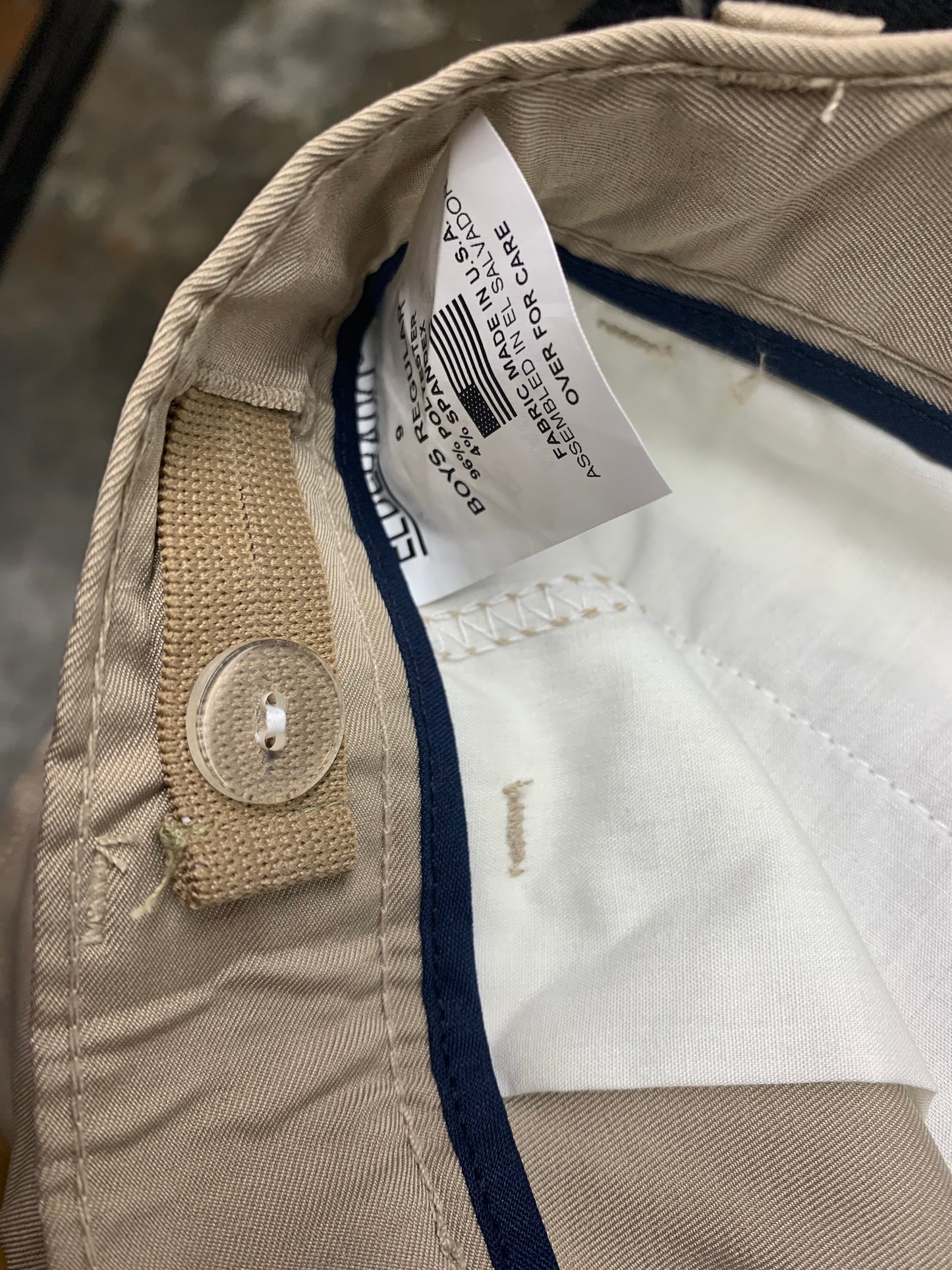Boys Twill Pants