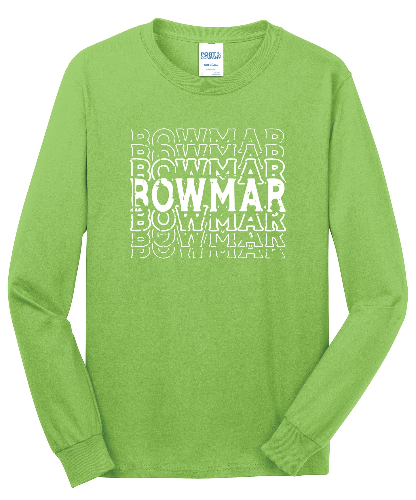 Bowmar Distressed Long Sleeve Tee