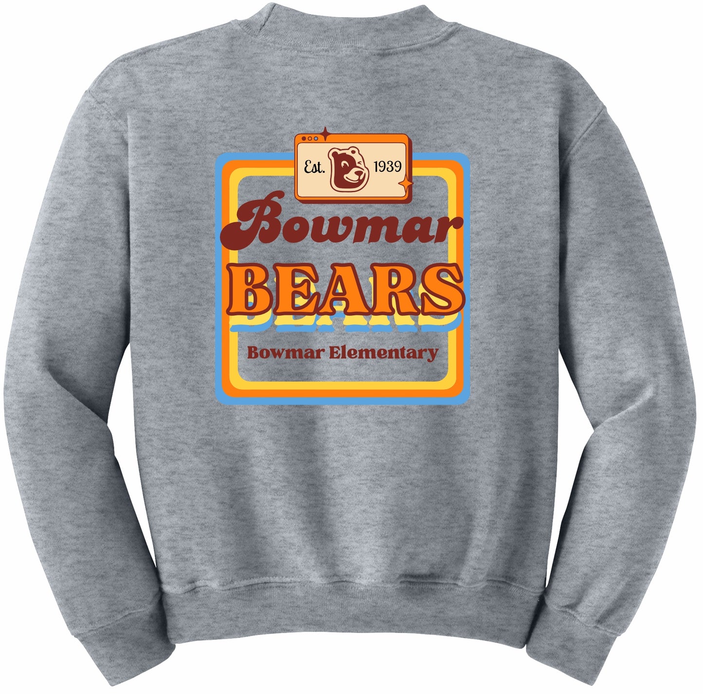Retro Beary Cool Crewneck