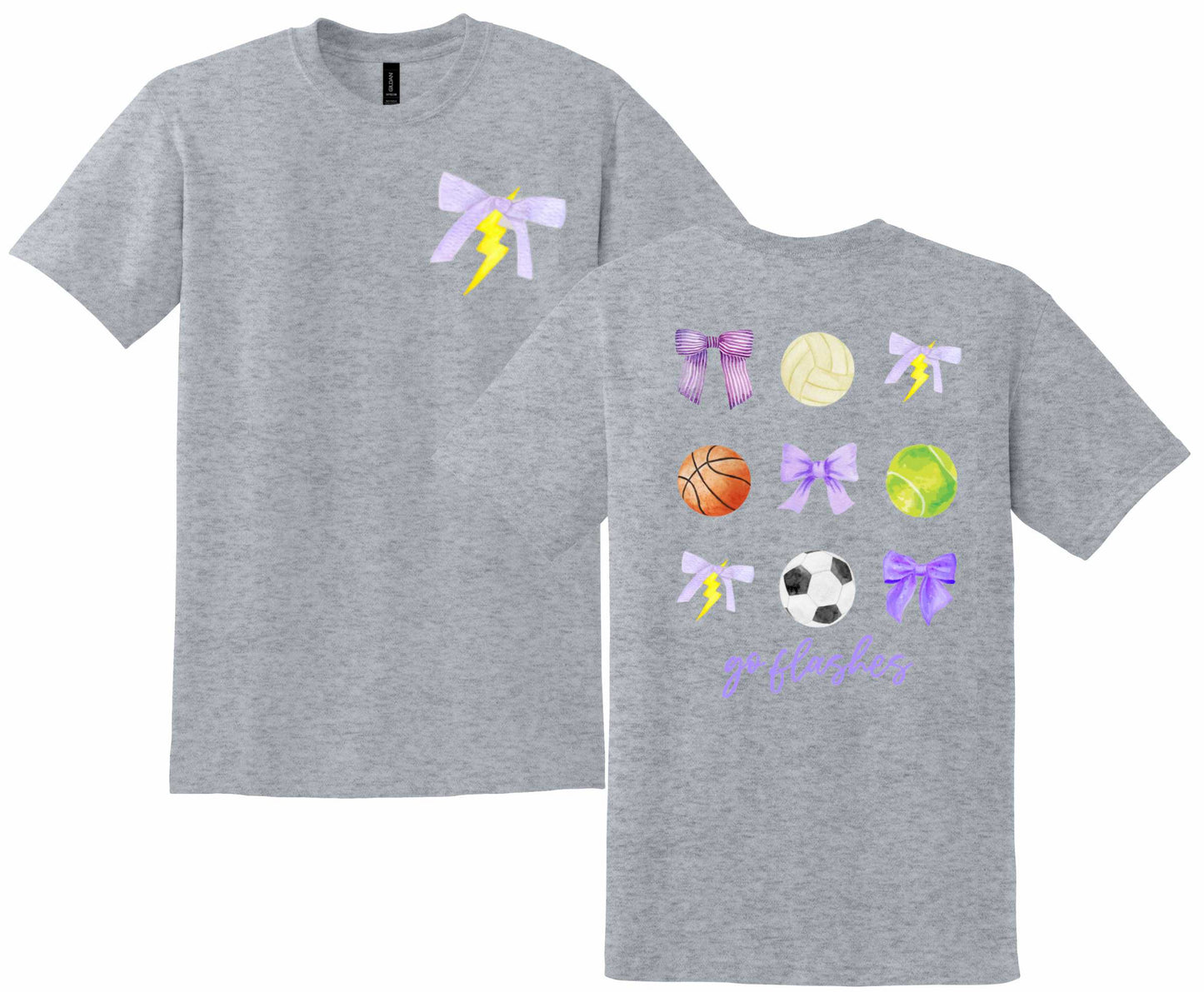 Watercolor Flash Tee