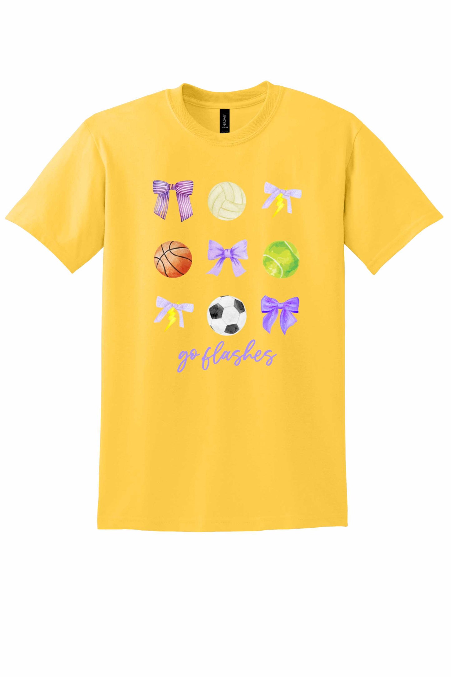 Watercolor Flash Tee - Front Only