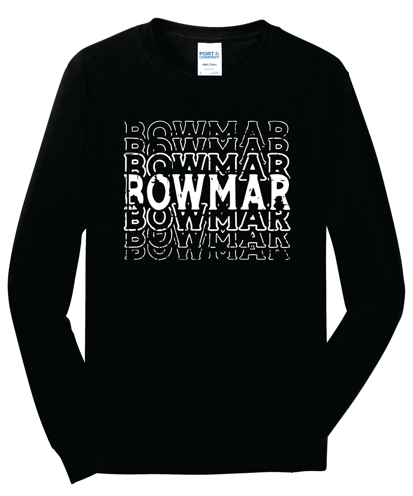 Bowmar Distressed Long Sleeve Tee