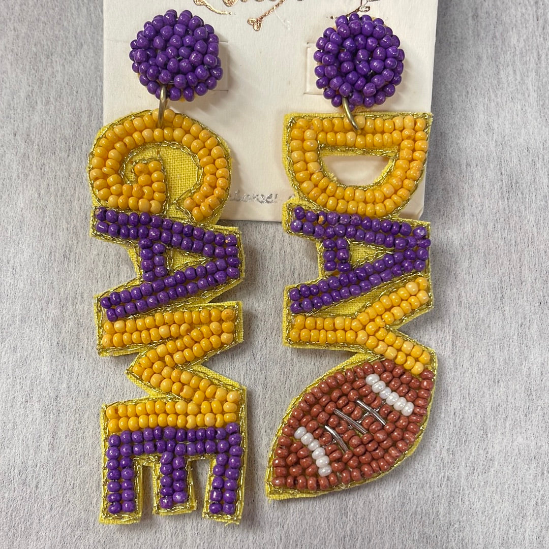 Game Day Earrings