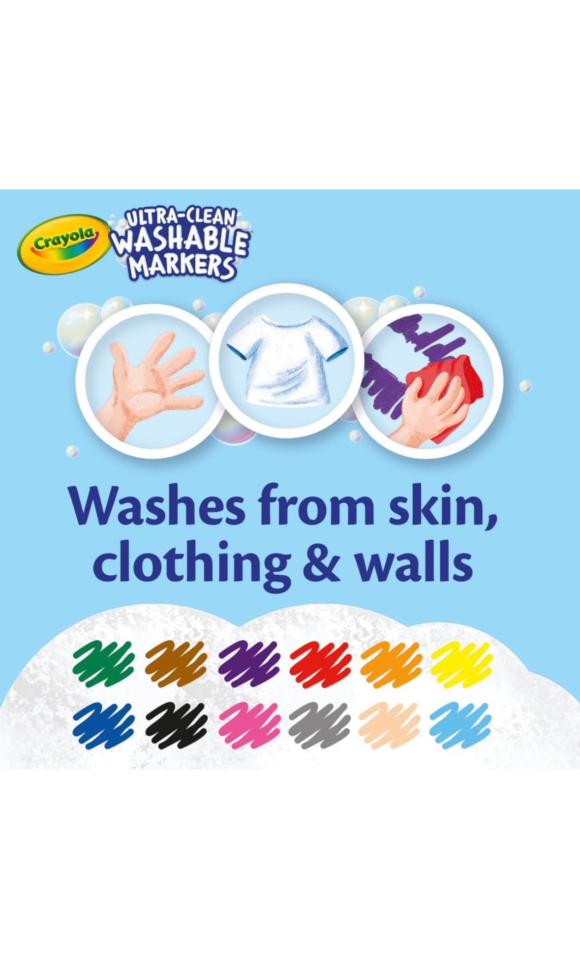 Crayola Broad Line Washable Markers