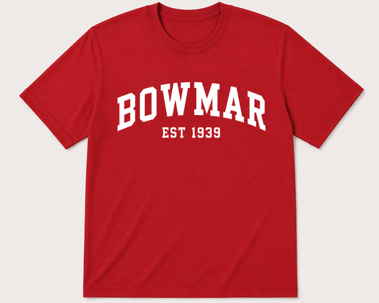 Bowmar Red Tee