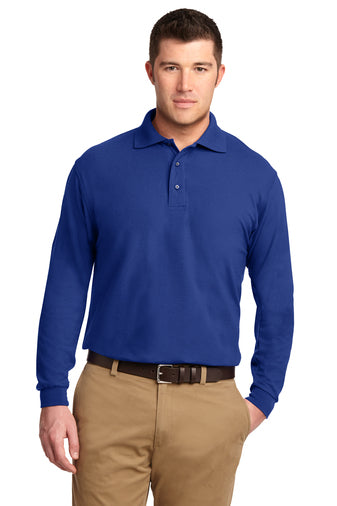 PCA Long Sleeve Cotton Polo