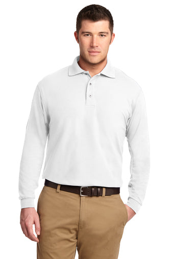 PCA Long Sleeve Cotton Polo