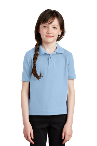 Port Authority Youth Silk Touch Polo