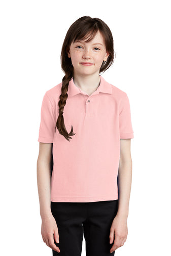 Port Authority Youth Silk Touch Polo