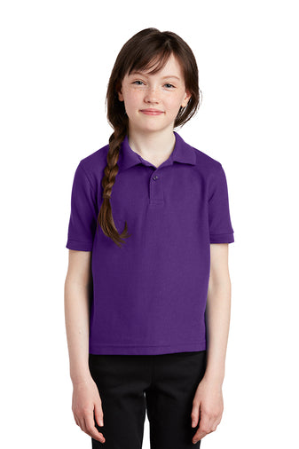 Port Authority Youth Silk Touch Polo