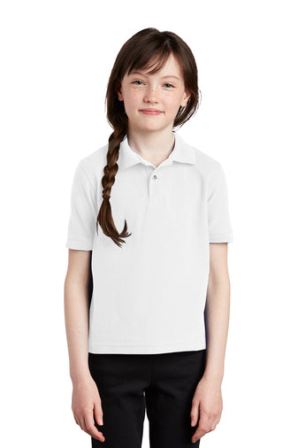 Port Authority Youth Silk Touch Polo