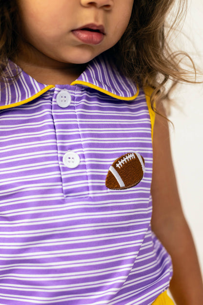 Gameday Cheer Sets- Purple/White & Blue/White