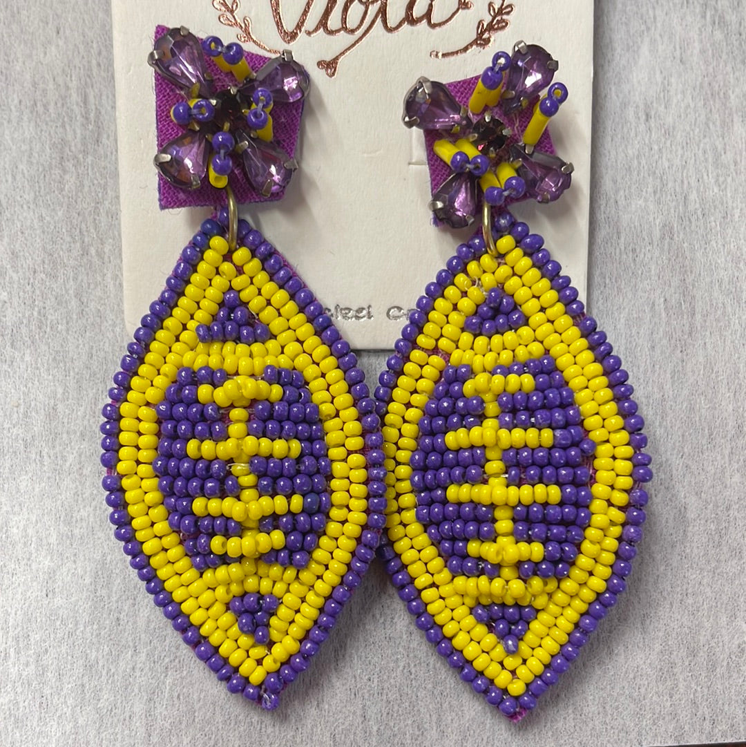 Football Earrings