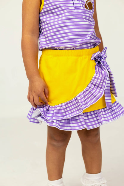 Gameday Cheer Sets- Purple/White & Blue/White