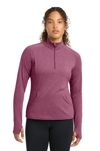 USACE Women's Sport-Wick Stretch 1/4-Zip Pullover