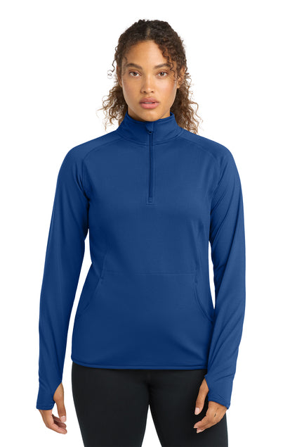 USACE Women's Sport-Wick Stretch 1/4-Zip Pullover