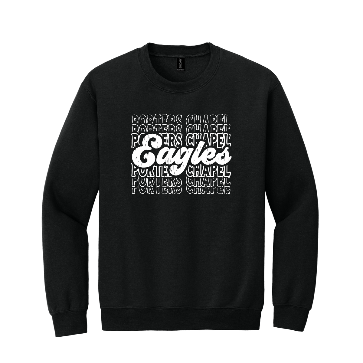 PC Distressed #101 Crewneck and Hoodie