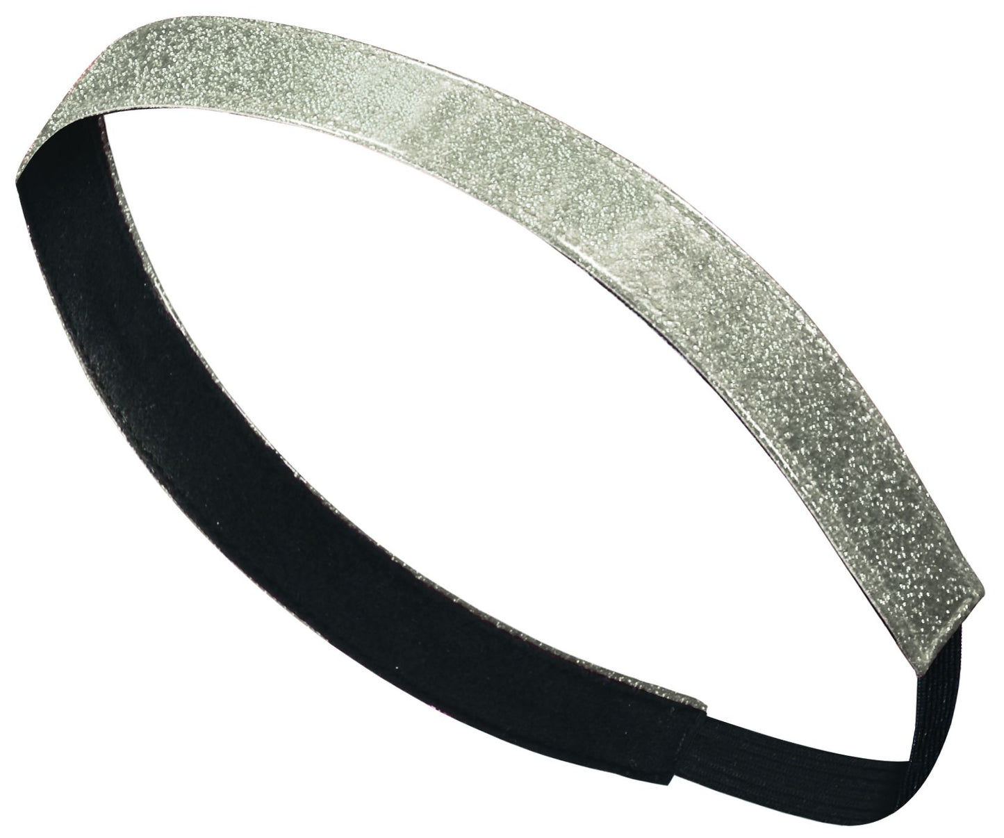 Silver Glitter Headband