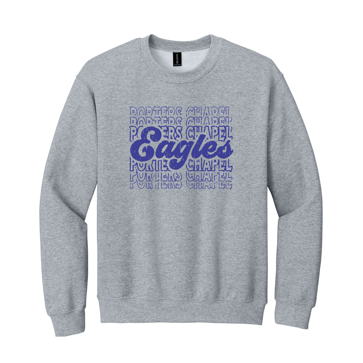 PC Distressed #101 Crewneck and Hoodie