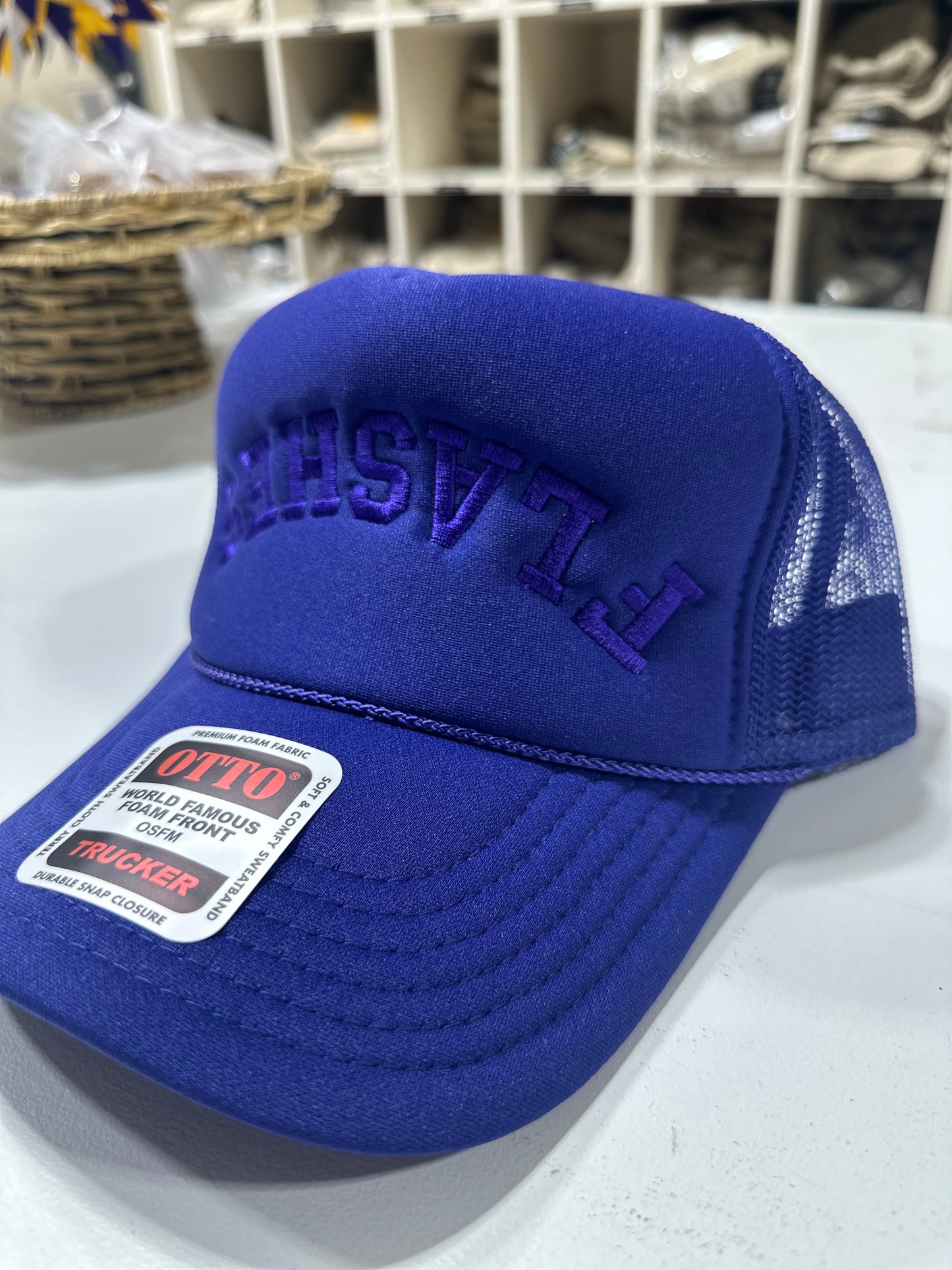 Youth Purple Flashes | Otto | Upside Down Hat