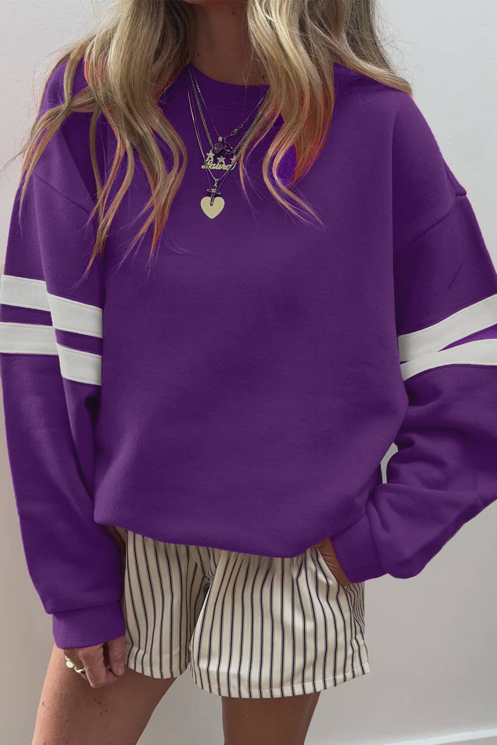 Game Day Sweatshirt with Lightning Bolt