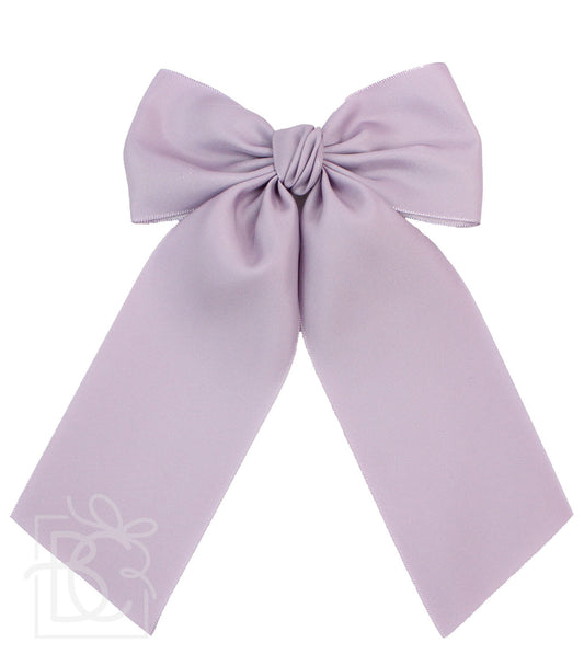 Lavender Satin Bow