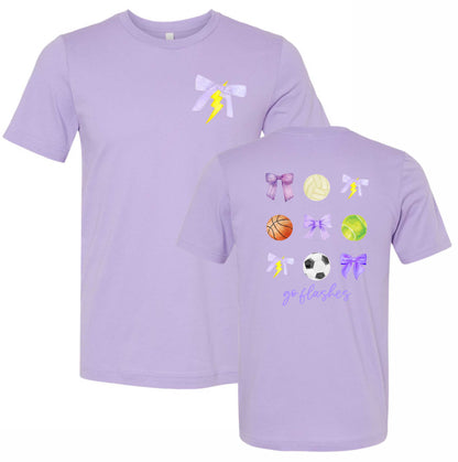 Watercolor Flash Tee