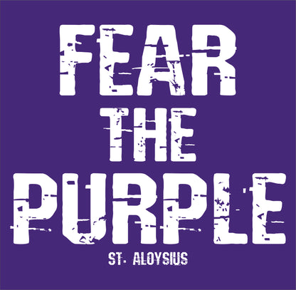 Long Sleeve Fear The Purple Tee