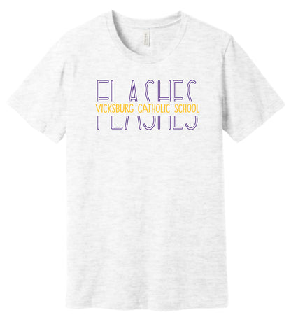 VCS Flashes Outline Tee