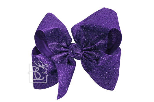 Glitter Purple XL BOW