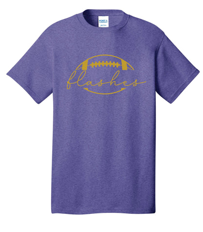 Football Glitter Tee