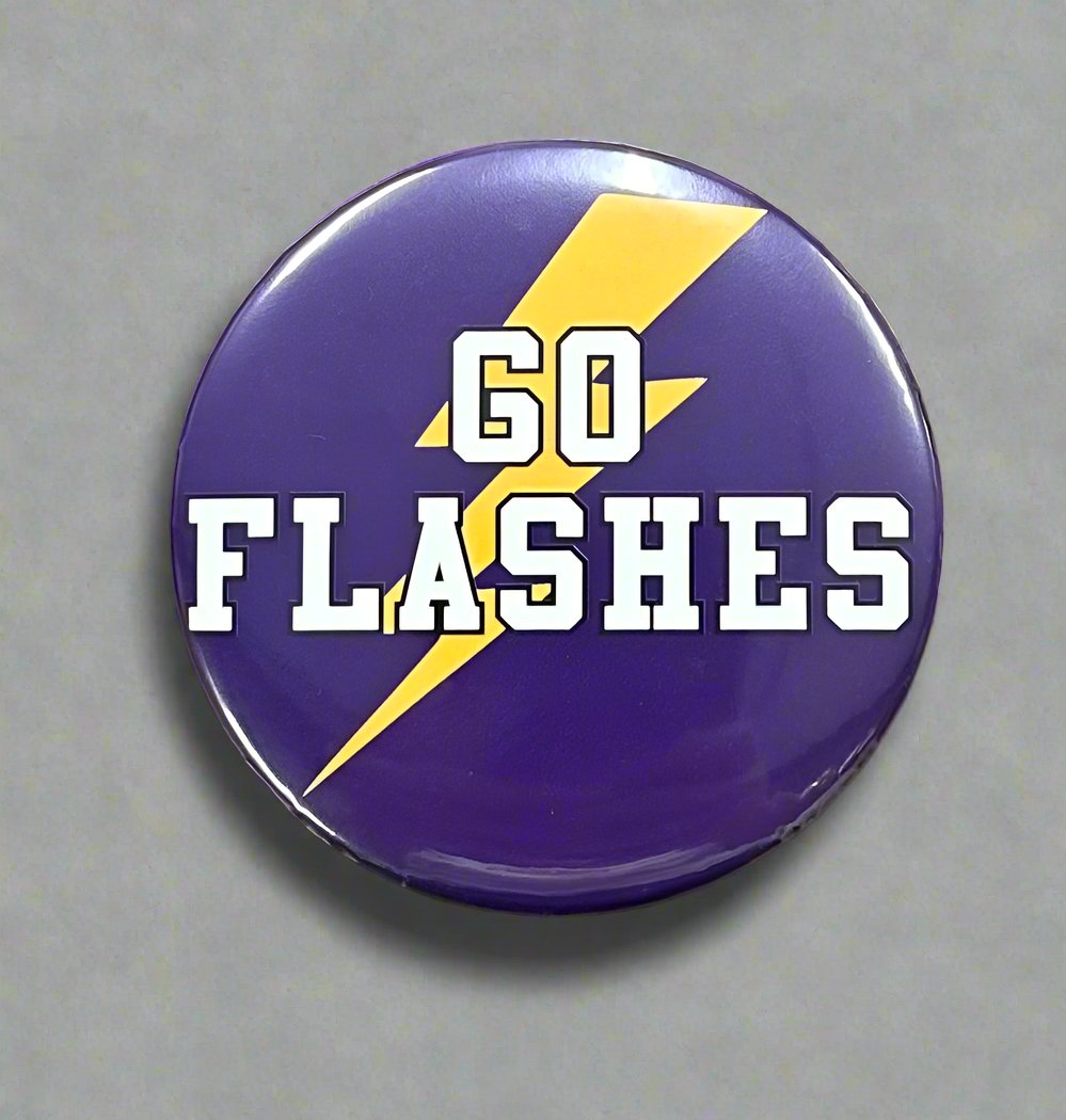 Go Flashes 3in Button