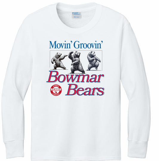 Movin' Groovin' Youth Long Sleeve Tee