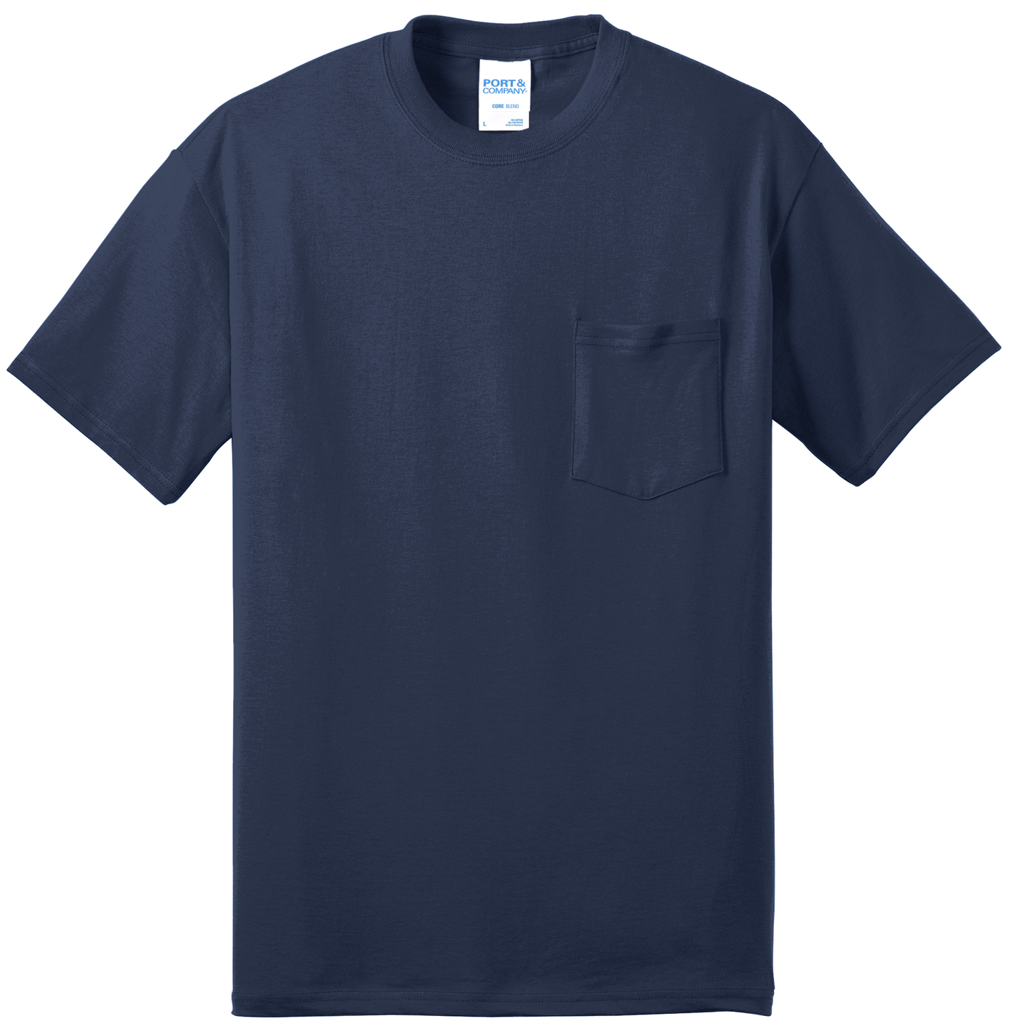 USACE Port & Co. Core Blend Pocket Tee