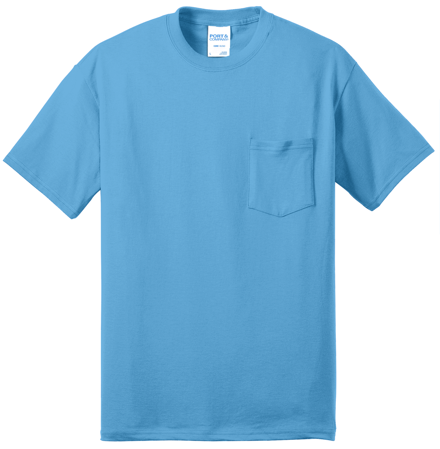 USACE Port & Co. Core Blend Pocket Tee