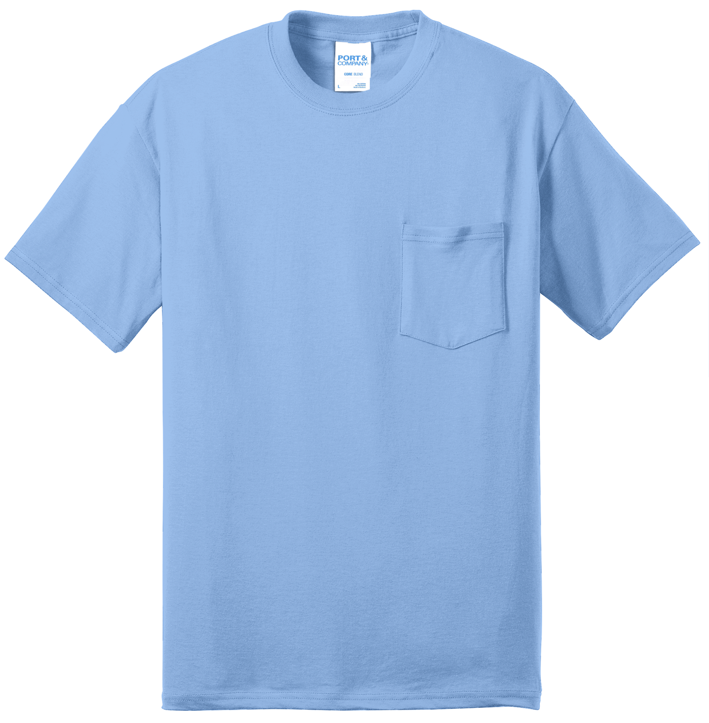 USACE Port & Co. Core Blend Pocket Tee