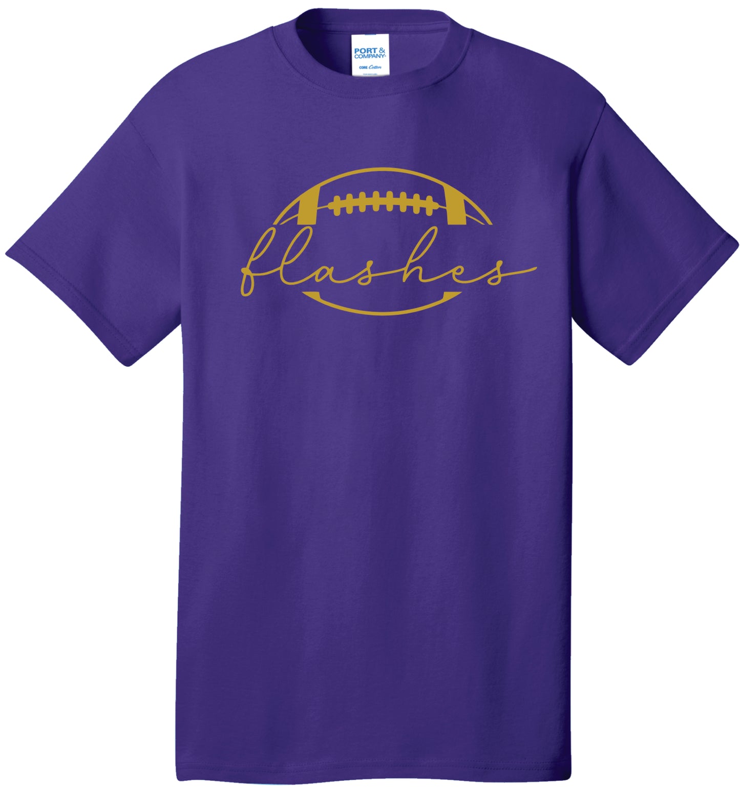 Football Glitter Tee