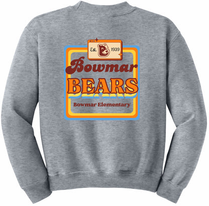 Retro Beary Cool Crewneck