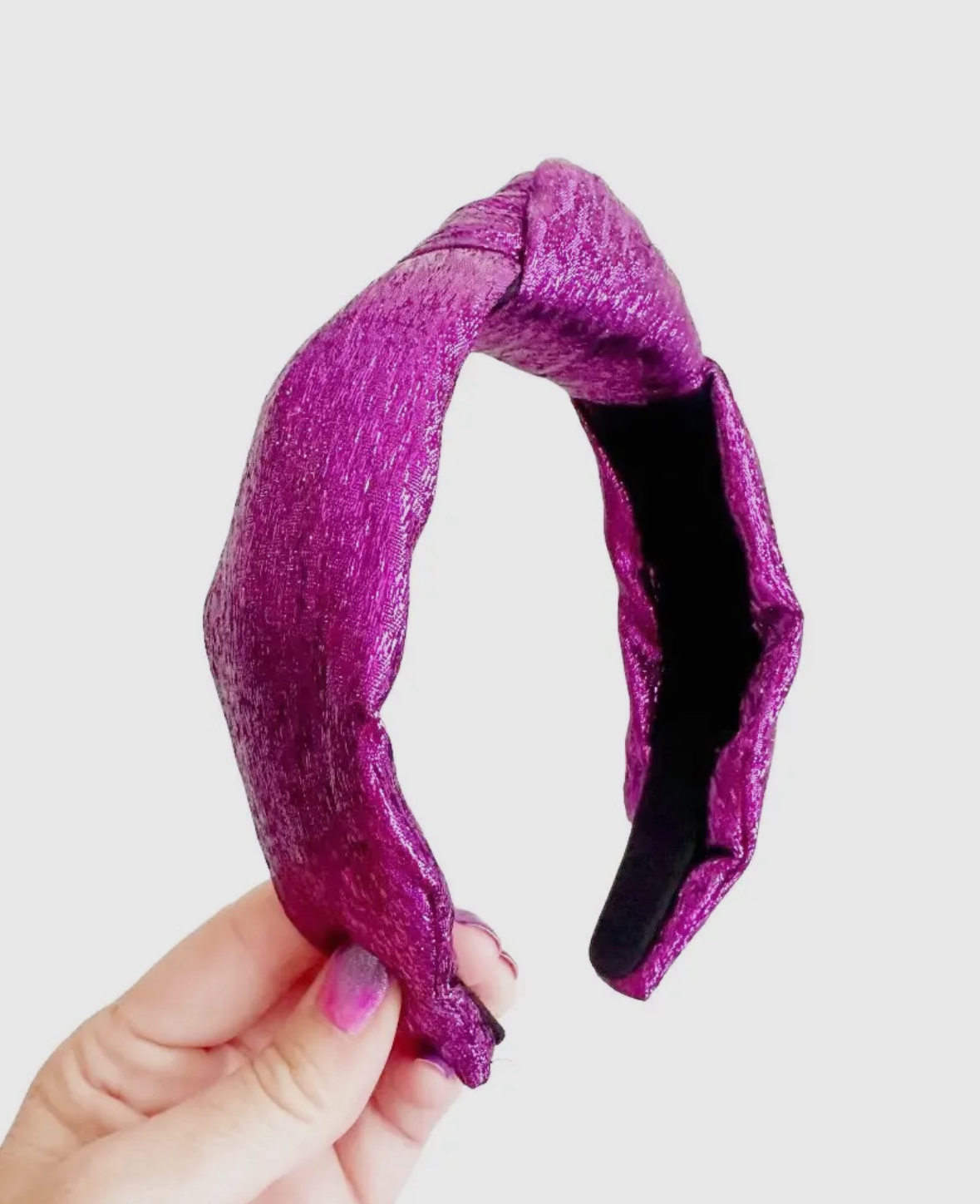 Purple Shimmer Headbands