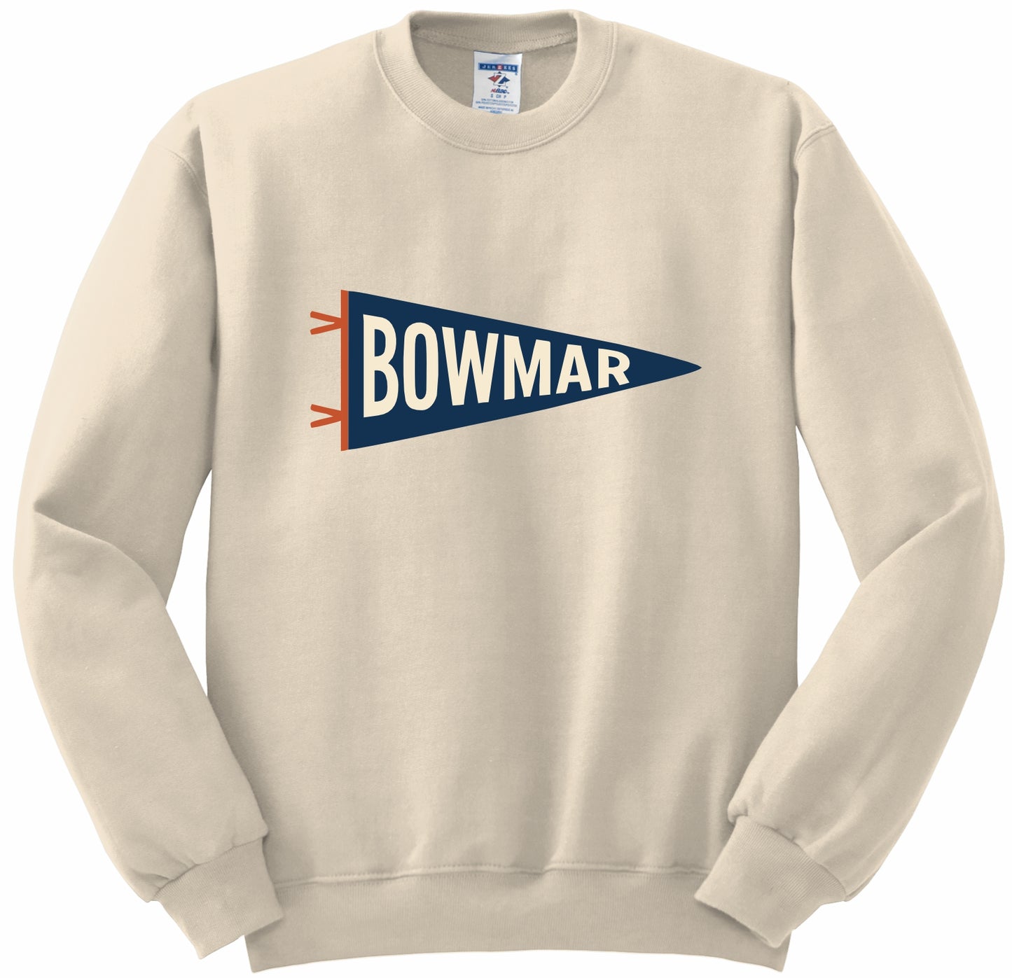 Adult Pennant Crewneck Sweatshirt