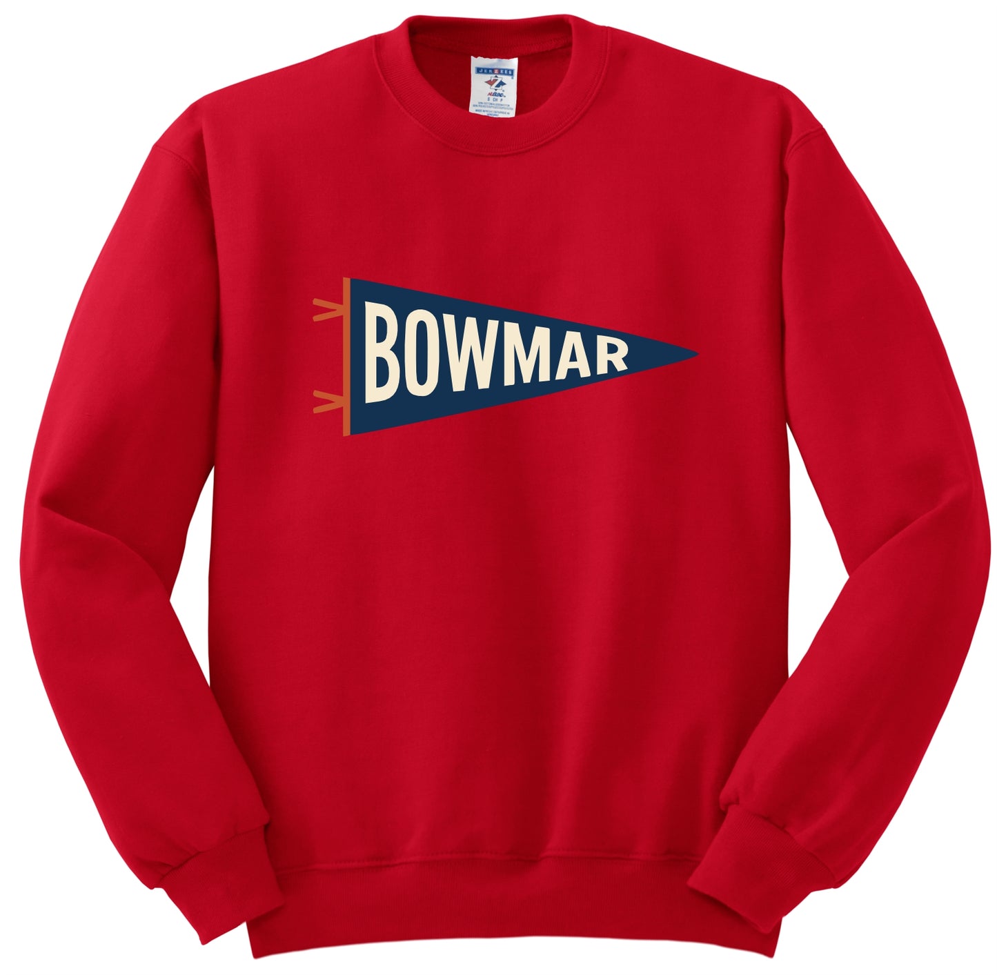 Adult Pennant Crewneck Sweatshirt
